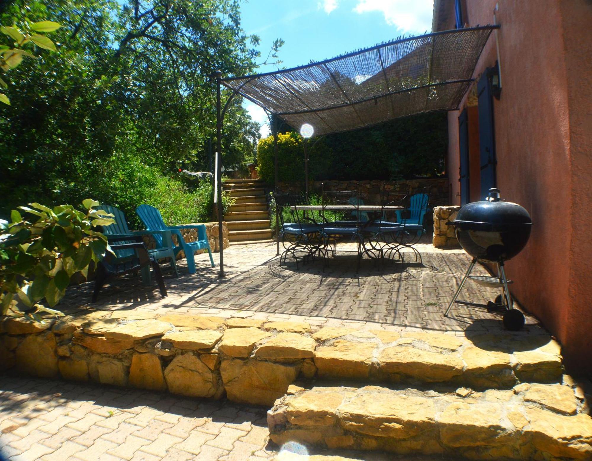 La Rose Des Vents & Spa - Gite La Parenthese Neoules Exterior photo